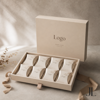 Favors de mariage élégants personnalisés avec logo imprimé pour l'emballage de bonbons