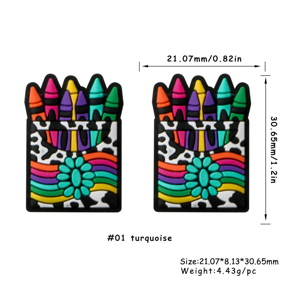 Silicone beads teacher style A638