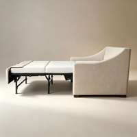 Massivholz-Schlafsofa OEM Maßgefertigt Multifunktionales Luxus-Wohnzimmermöbel Klassisches Sofa mit Schrägarmlehne für den Heimgebrauch