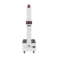 Robot de livraison d'usine AMR Giraffe Pro pour la logistique industrielle, déplace des charges de 100 kg grâce à une navigation autonome et une fusion de capteurs