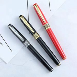 Wholesale Luxury Promotional <b>Metal</b> <b>Roller</b> Ballpoint Pens Custom Laser Engraving UV Print 0.5 mm Writing High-End Business Logo - Product Image 4
