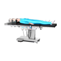 Table d'opération d'obstétrique de gynécologie hydraulique médicale Micare MT400 lit chirurgical multifonctionnel avec Angle de réglage libre
