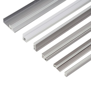 Perfil LED de aluminio montado empotrado de Venta caliente, pared de techo, luz LED lineal decorativa, perfil de aluminio - Product Image 3