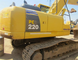 Pelleteuse à PC220-7 rampe Komatsu d'occasion avec moteur Isuzu et roulement inclinés - Product Image 6