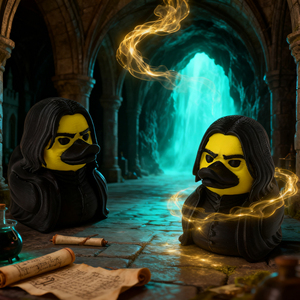 Jouets Vashine en forme de canard amusant et créatif imprimés en 3D, personnages de dessins animés, jouets imprimés en 3D en matériau écologique, jouets créatifs pour enfants - Product Image 1