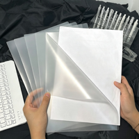 Porte-documents en forme de L avec déflecteur anti-chute amélioré, épais, résistant à l'usure, grande capacité, organisateur de documents pour étudiants et CV
