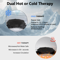 Vente en gros de ceinture de thérapie par le chaud et le froid réutilisable gel de soutien lombaire sac de glace attelle chauffante de refroidissement par le chaud et le froid