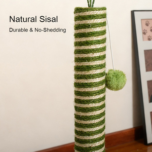 Poste Rascador para Gatos, Personalizado, Duradero, de Sisal Natural, con Forma de Planta, Antideslizante, Torre de Juego para Gatos de Interior - Product Image 2