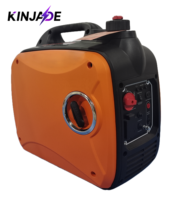 2300W Dynamo Leiser Generator für den Hausgebrauch Variabler Frequenzgenerator Wechselrichter Tragbarer Mini-Benzingenerator mit Elektrostart