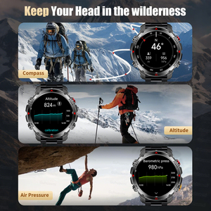Reloj Inteligente HT37 con GPS, Pantalla AMOLED Redonda, Rastreador de Actividad Física, Reloj de Pulsera con Navegación para Correr y Hacer Senderismo - Product Image 3