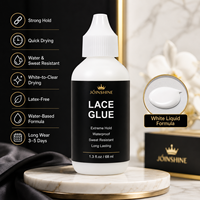 Fournisseur en gros de colle pour perruques en dentelle avec adhésif transparent, sec et imperméable pour les magasins de beauté