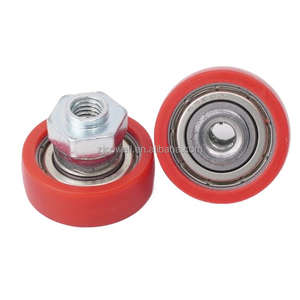 Custom Oem Heavy Duty 26mm Nylon Rueda Cortina Sider Track Roller - Product Image 5