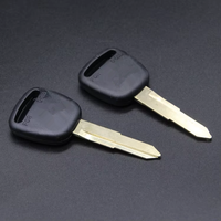 XIANPAI clé de voiture à transpondeur en laiton personnalisée clé de remplacement universelle vierge pour m-itsubishi