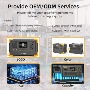 OEM ODM Station d'alimentation portable 600W <span class=keywords><strong>Batterie</strong></span> LiFePO4 Générateur solaire Énergie solaire pour la sauvegarde à domicile Camping Urgence - Product Image 5
