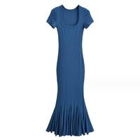 Schulterfreies Trägerloses Langes Kleid aus Satin für Partys und Abendveranstaltungen Elegante Kleider mit Stil