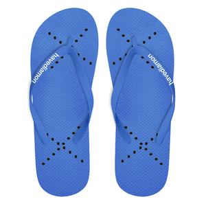 Chanclas Personalizadas al por Mayor de Fábrica con Logotipo, Correa con Texto Personalizado, Sandalias de Goma con Patrón en X, Antideslizantes, para Playa, Verano, OEM - Product Image 3