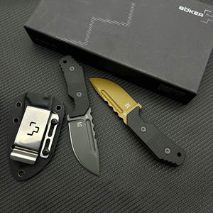 Couteau de poche à lame fixe BK <span class=keywords><strong>Warin</strong></span> de haute qualité, manche G10, lame en acier inoxydable, personnalisable, OEM, camping - Product Image 2