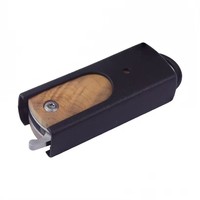 Couteau de poche pliable en acier inoxydable de qualité supérieure avec manche en bois, taille mini pour le camping, la chasse, couteau personnalisable OEM
