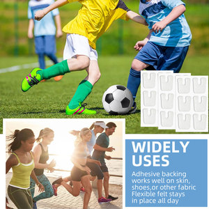 Hình chữ U Len cảm thấy giày lót cổ chân miếng đệm ngón chân cái Pain Relief Cushion For Men & Women - Product Image 4