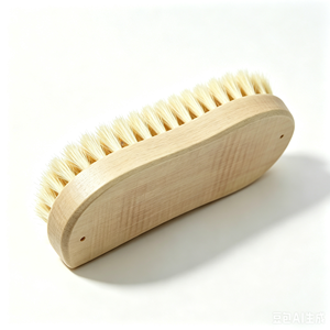 Spazzola per Pulizia a Forma di Luna in Legno con Setole Morbide in Bambù, Confezione da 12 Pezzi, Prodotta in Cina - Product Image 2