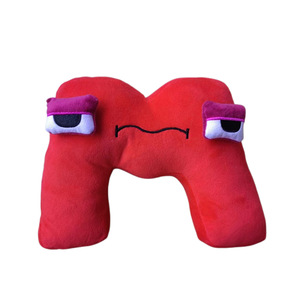 Regali in primo piano i giocattoli creativi della lettera di Lore dell'<span class=keywords><strong>alfabeto</strong></span> della peluche migliorano le capacità Cognitive dei bambini - Product Image 6