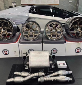 ท่อไอเสีย YLA สำหรับ Lamborghini <span class=keywords><strong>SVJ</strong></span>/EVO/STO รุ่นดัดแปลง IPE/NOVITEC/<span class=keywords><strong>CAPRISTO</strong></span> ทั้งส่วนหัว กลาง และท้าย - Product Image 5