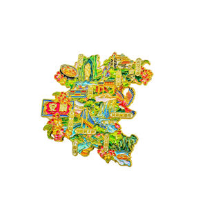 Imanes Personalizados para Refrigerador con Diseño de Trofeo Triwizard del <span class=keywords><strong>Mundo</strong></span> Mágico, con Dragón y Filigrana Plateada, para Regalos de Fantasía - Product Image 2