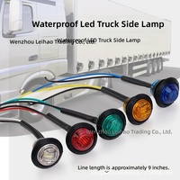 Nouvelles feux de gabarit latéraux et indicateurs de largeur LED Eagle-eye BD-3001 12V pour camions avec signalisation marine et ajustement standard