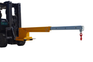 เครนติดรถยกขนาด 2.5 ตัน 3.5 เมตร 2 เมตร แบบติดตั้งถาวร สำหรับงานหนัก แขนยาว ยกของอุตสาหกรรม ติดตั้งบนรถยกแบบ 4 ล้อ ขับเคลื่อนด้วยมือ - Product Image 3