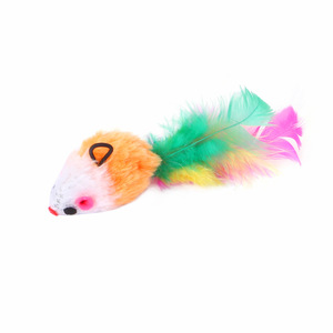 Baguette en forme de plume pour chat, attrapeur et canne à pêche, <span class=keywords><strong>jouet</strong></span> interactif, <span class=keywords><strong>souris</strong></span> en bois, adapté aux animaux de compagnie - Product Image 5
