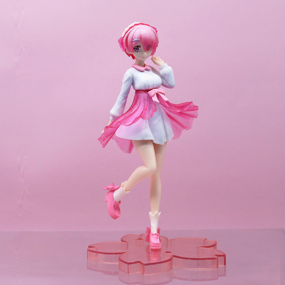 Pink skirt ram [bag]
