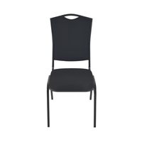 Chaise de banquet empilable à ossature métallique pour l'utilisation de l'hôtel