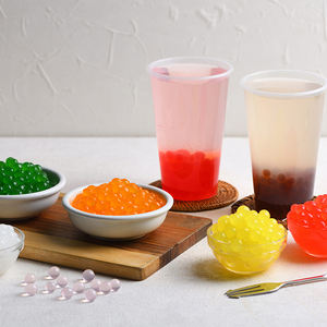 Boule de boba éclatante instantanée perle de boba éclatante de jus de fruit pour ingrédients de boutique de thé à bulles - Product Image 5