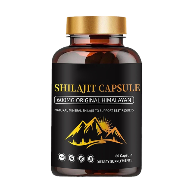 Shilajit Sea Moss Capsule Set 250mg Herbal Supplements De Shilajit Capsules