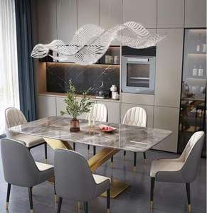 餐厅卧室床头板吊灯复古复古瓦比-萨比风格酒吧柜台寄宿家庭装饰黄色洞穴石灯 - Product Image 5