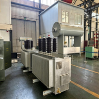 Transformateur de distribution haute tension 63kV 110kV 132kV 220kV 400kV 2500kVA immergé dans l'huile, type armoire