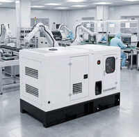 Meilleurs groupes électrogènes diesel silencieux triphasés mobiles de type remorque, refroidis par eau, 20 kW 25 kVA, pour l'ingénierie minière en montagne