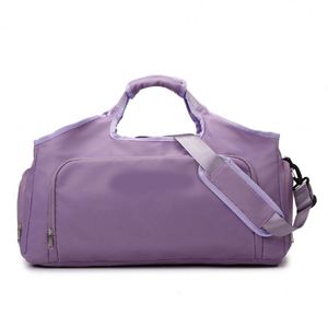 Custom logo Large Capacity Waterproof Travel Storage <b>Bag</b> Duffel <b>Bag</b> Women Sport Gym Travel Fitness <b>Bag</b> with Shoe <b>Compartment</b> - Product Image 4