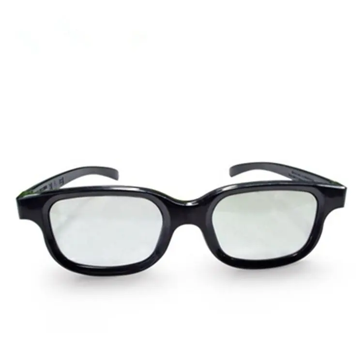Hot Selling Custom Passive 3D Glasses Polarized Lenses for Passive 3D TVs RealD Cinema
