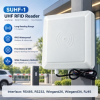 Lecteur UHF Secukey de gamme moyenne, distance de lecture 1-5 m, Wiegand RS485 RS232 902~928 MHz, étanche IP65, lecteur de contrôle d'accès RFID