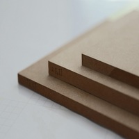 Feuille de Mdf haute brillance résistant à l'humidité utilisation de la cuisine panneau Mdf Mdf 18mm