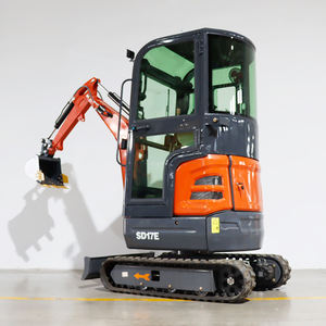 OEM ODM小型挖掘机土方挖掘机中国制造待售，带驱动臂摆臂微型液压履带式挖掘机 - Product Image 4