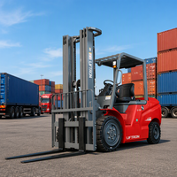 Forklift Listrik 3 Ton Pengangkat Barang Gudang Ban Solid Liftron CPD30 Forklift Baterai Lithium