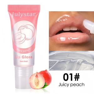 Huile à lèvres hydratante et brillante multi-couleurs aux saveurs de fruits, enrichie en vitamine <span class=keywords><strong>E</strong></span>, longue duré<span class=keywords><strong>e</strong></span>, soin des lèvres – Approvisionnement direct usine - Product Image 3
