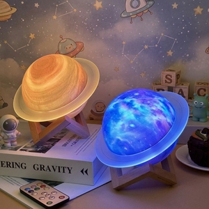 Haut-parleur Saturn Ring, Lampe Planète, Cadeau Créatif <span class=keywords><strong>de</strong></span> Bureau, Article Tendance Transfrontalier, Petit Haut-parleur Subwoofer Planète Rêveuse - Product Image 1