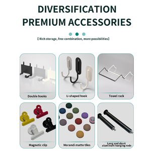 Heavy-Duty kim loại <span class=keywords><strong>Pegboard</strong></span> Panel tường với lỗ tròn nhà để xe hội thảo Hệ thống lưu trữ phần cứng dễ dàng công cụ tổ chức với Hooks - Product Image 4