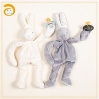 Set Boneka Bayi Reborn Desain Baru dan Selimut Keamanan Plush untuk Tempat Tidur Bayi, Penitipan Anak, Tidur, dan Perjalanan