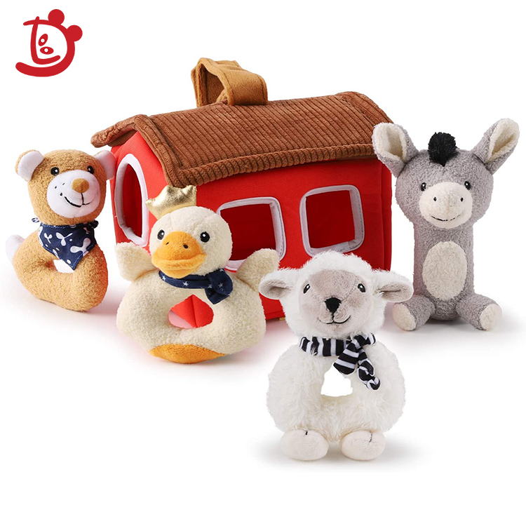 Sonajeros Baby Soft Rattles Sound Toys Animal Infant Handbells Early Development Hand Grip Baby Toys