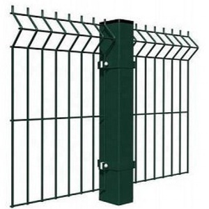 <span class=keywords><strong>Clôture</strong></span> à lattes verticales 3D en acier zingué, modèle <span class=keywords><strong>de</strong></span> <span class=keywords><strong>clôture</strong></span> 3D - Product Image 3