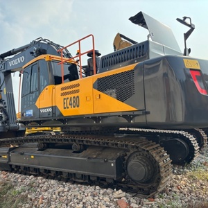 Excavatrice hydraulique sur chenilles Volvo EC480 d'occasion, 48 tonnes, modèle EC220 EC240 EC250, très demandée pour les travaux d'ingénierie - Product Image 1